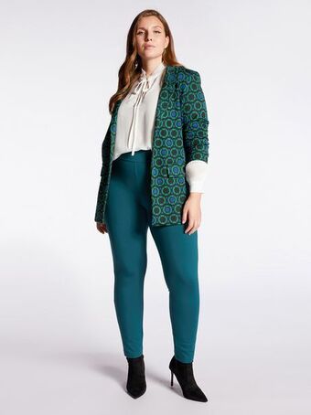 Pantaloni skinny in punto milano