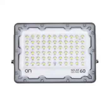 Faro led solare da esterno 1200lm con pannello