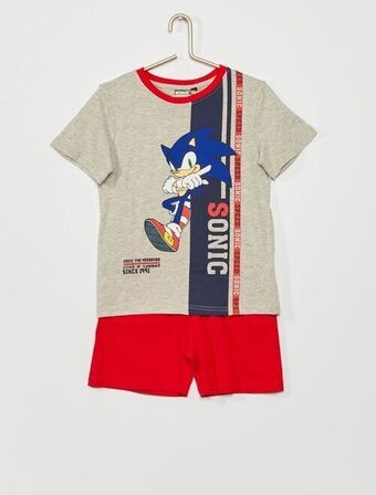 Pigiama corto 'sonic' - 2 pezzi