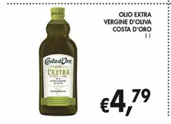Supermercato Coal Olio extra vergine di oliva costa d'oro offerta