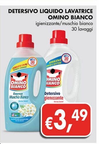 Coal City Detersivo liquido lavatrice omino bianco offerta