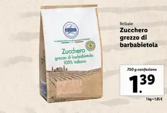 Lidl Zucchero grezzo di barbabietola offerta
