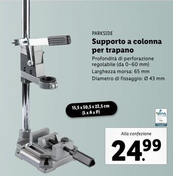 Lidl Supporto a colonna per trapano offerta