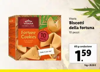 Lidl Biscotti della fortuna offerta