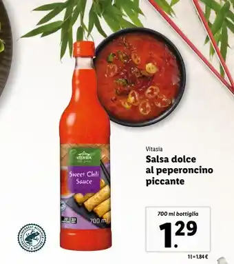 Lidl Salsa dolce al peperoncino piccante offerta