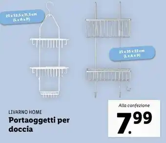 Lidl Portaoggetti per doccia offerta