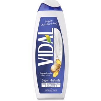 PiùMe Vidal bagnodoccia super idratante olio di macadamia e vitamina e 500 ml offerta