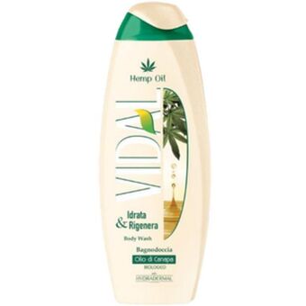 PiùMe Vidal bagnodoccia hemp oil olio di canapa idrata & rigenera 500 ml offerta