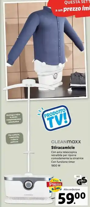 Lidl Stiracamice offerta