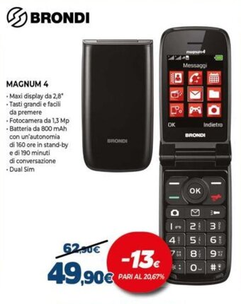 Expert Brondi Magnum 4 offerta