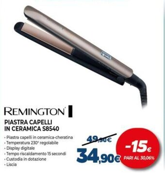 Expert Remington Piastra Capelli in Ceramica S8540 offerta