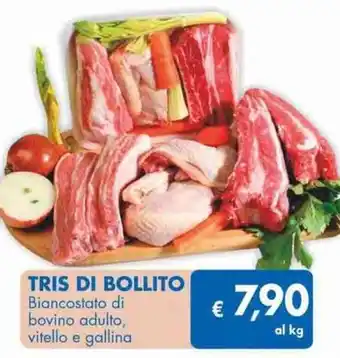 MD Discount Tris di Bollito Biancostato di bovino adulto, vitello e gallina offerta