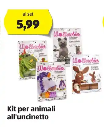 ALDI Kit per animali all'uncinetto offerta
