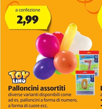 ALDI Toy Lino Palloncini assortiti offerta