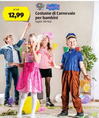 ALDI Costume di Carnevale per bambini taglie: 110 - 140 offerta