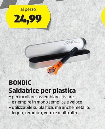 Bondic Saldatrice per plastica