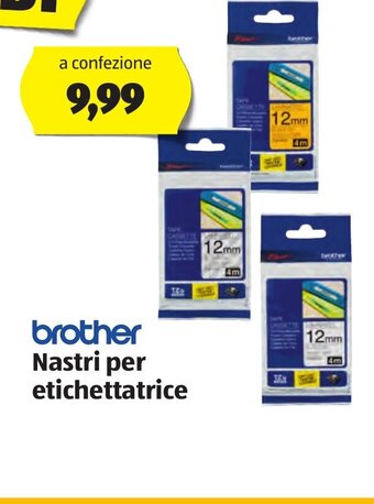ALDI brother Nastri per etichettatrice offerta