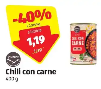 ALDI Chili con carne 400 g offerta