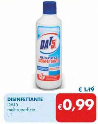 MD Discount Dat5 Disinfettante Multisuperficie L 1 offerta