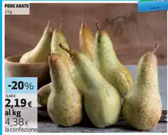 Coop Pere Abate 2 kg offerta
