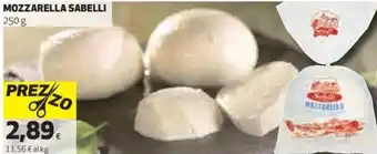 Coop Mozzarella Sabelli 250 g offerta