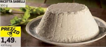 Coop Ricotta Sabelli 300 g offerta