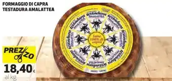 Coop Formaggio di Capra Testadura Amalattea offerta