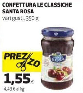Coop Santa Rosa Confettura Le Classiche Vari Gusti, 350 g offerta
