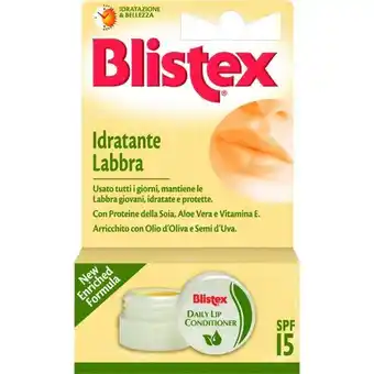 La Saponeria Blistex salvalabbra idratante vaso 7 gr offerta