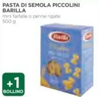 Coop Barilla Pasta di Semola Piccolini Mini Farfalle o Penne Rigate 500 g offerta