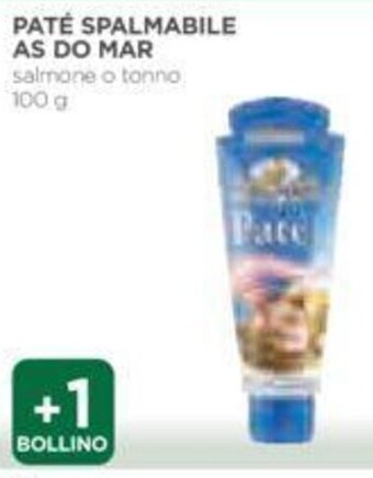 Coop As Do Mar Patè Spalmabile Salmone o Tonno 100 g offerta