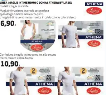 Coop Athena By Liabel Linea Maglie Intime Uomo o Donna offerta