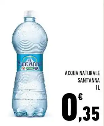 Conad Superstore Sant'Anna Acqua Naturale 1L offerta