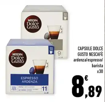 Conad Superstore Nescafè Capsule Dolce Gusto x30 offerta