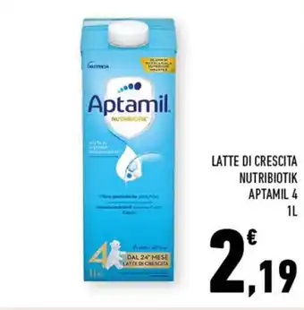 Conad Superstore Aptamil 4 Latte di Crescita Nutribiotik 1L offerta