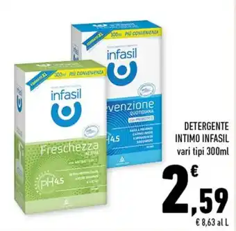Conad Superstore Infasil Detergente Intimo 300ml offerta