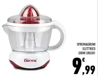 Conad Superstore Girmi Spremiagrumi Elettrico SR0301 offerta