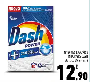 Conad Superstore Dash Detersivo Lavatrice in Polvere 85 misurini offerta