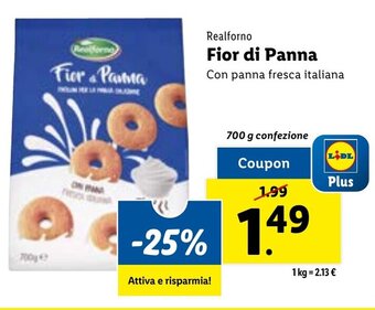 Realforno Fior di Panna 700 g