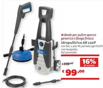 Bricocenter Idropulitrice AR 120p offerta