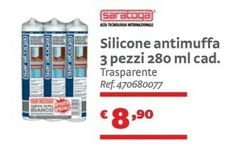 Saratoga Silicone Antimuffa