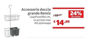 Bricocenter Accessorio Doccia Grande Remix offerta