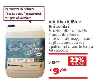 Bricocenter Additivo Adblue Eni offerta