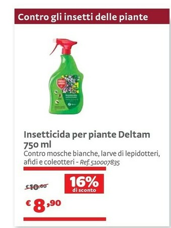 Bricocenter Deltam Insetticida Per Piante 750 Ml offerta