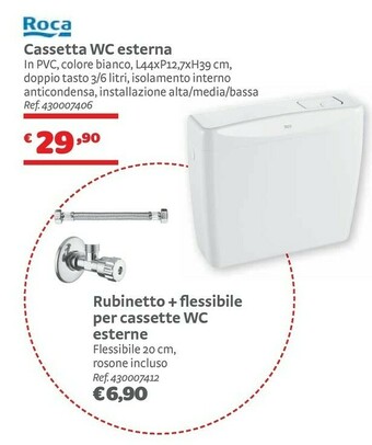 Bricocenter Roca Cassetta Wc Esterna offerta