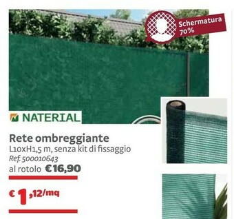 Bricocenter Rete Ombreggiante offerta