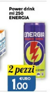 Colonial Sud Energia - Power Drink 250 G(ml) offerta
