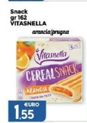 Vitasnella Snack Prugna Ricchi Di Frutta