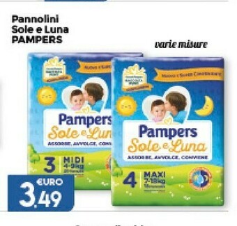 Colonial Sud Pampers Pannolini Sole E Luna offerta