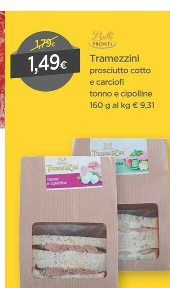 DPiù Tramezzini offerta